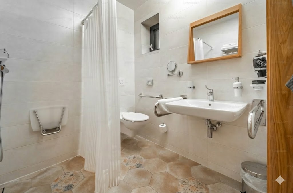 Disability Bathrooms - Walk-in showers, level-access wet rooms, grab rails & mobility layouts.