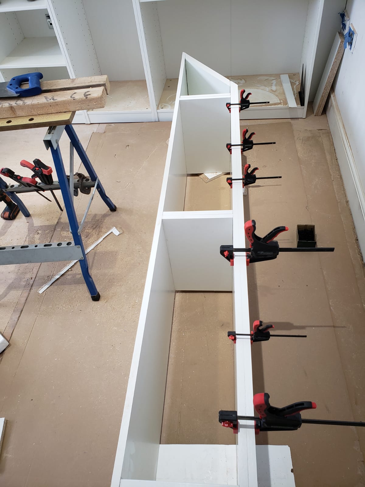 Professional joinery work in progress