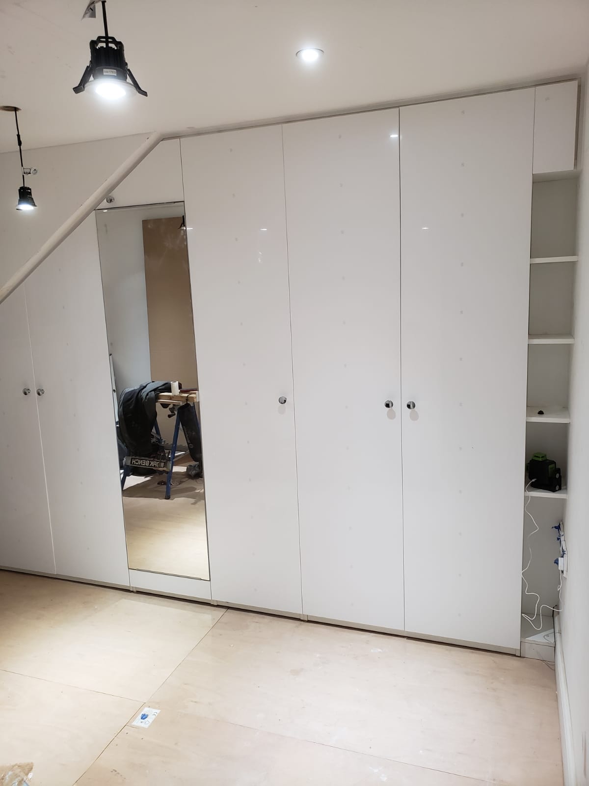 Plastering & Joinery - Re-skims, dry lining, media walls, doors, frames & built-in furniture.